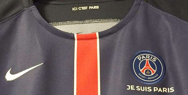 PSG will wear jerseys with the words ‘Je suis Paris’ 