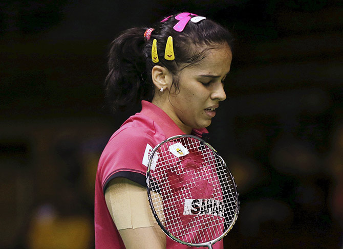 India's badminton star Saina Nehwal 