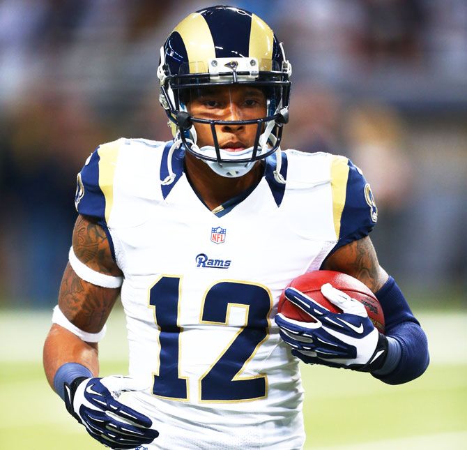 Stedman Bailey of the St. Louis Rams