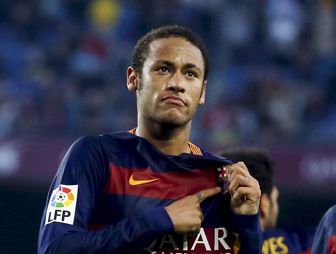 Barcelona's Neymar 
