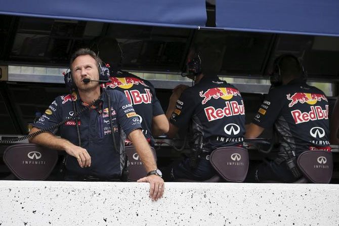 Red Bull Formula One Team Principal Christian Horner