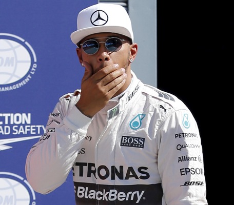 Formula One world champion Lewis Hamilton 
