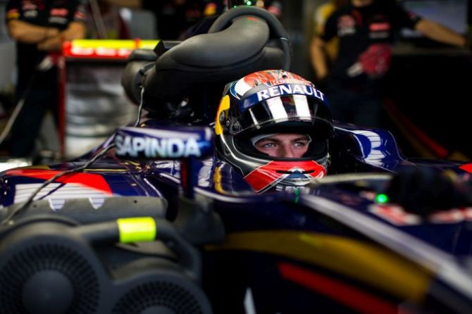 Max Verstappen of Scuderia Toro Rosso during the Formula One Grand Prix of Italy