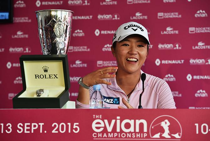 Lydia Ko of New Zealand  