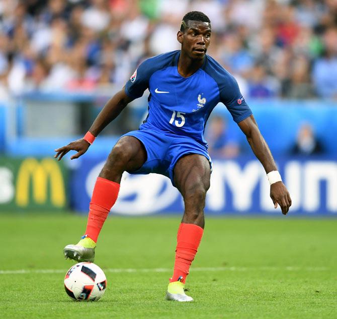 Mourinho relieved to finally get his hands on Pogba - Rediff Sports