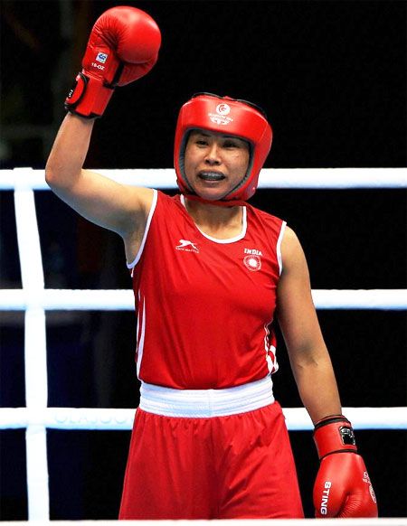 Indian boxer L Sarita Devi