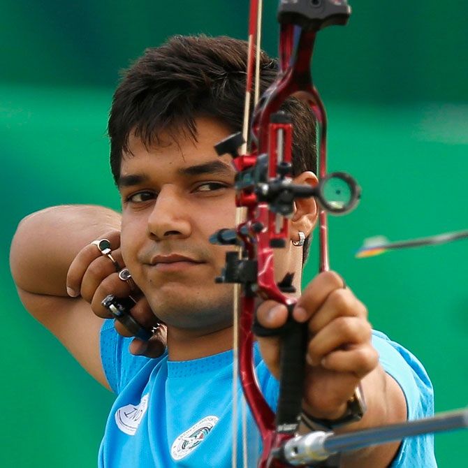 Indian archer Abhishek Verma