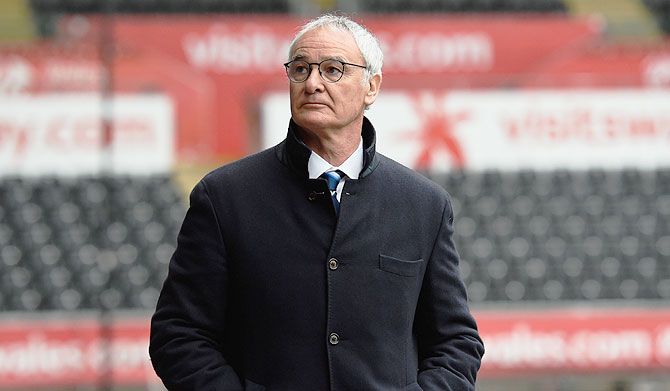 Leicester manager Claudio Ranieri