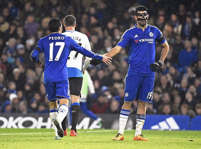 Chelsea's Pedro and Diego Costa