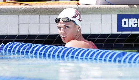 Russian swimmer Yulia Efimova
