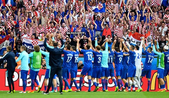 Croatia fans 