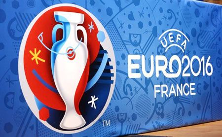 Logo for the upcoming Euro 2016 soccer championships