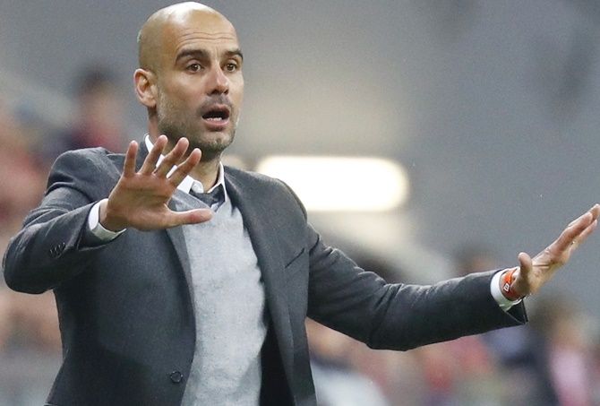 Manchester City manager Pep Guardiola will look to get off to a winning start in the Champions League