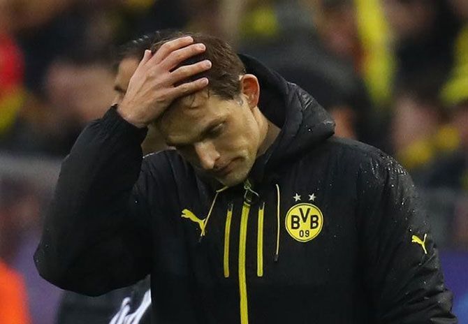Borussia Dortmund's head coach Thomas Tuchel