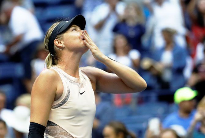 Maria Sharapova overwhelmed by the reaction of fans