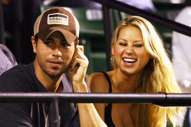 Enrique Iglesias and Anna Kournikova have been together for over 15 years