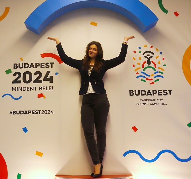 Hungary's Olympic logo