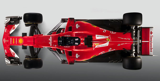 PHOTOS: Check out Ferrari's new car for the 2017 F1 season - Rediff.com