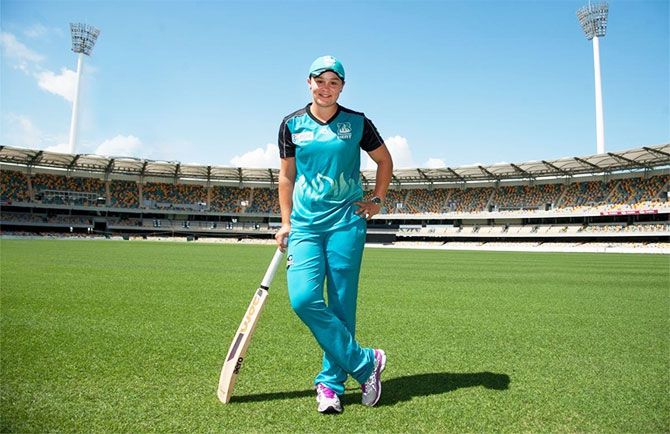 Ashleigh Barty played for Melbourne Heat in the Women's Big Bash League