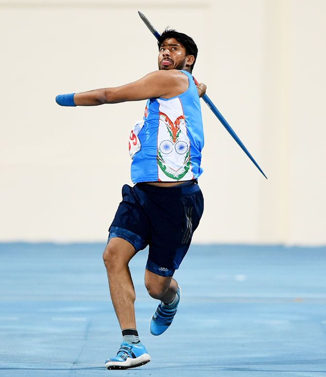 India's Sundar Singh Gurjar won a bronze at the Asian Para Games in Jakarta on Thursday