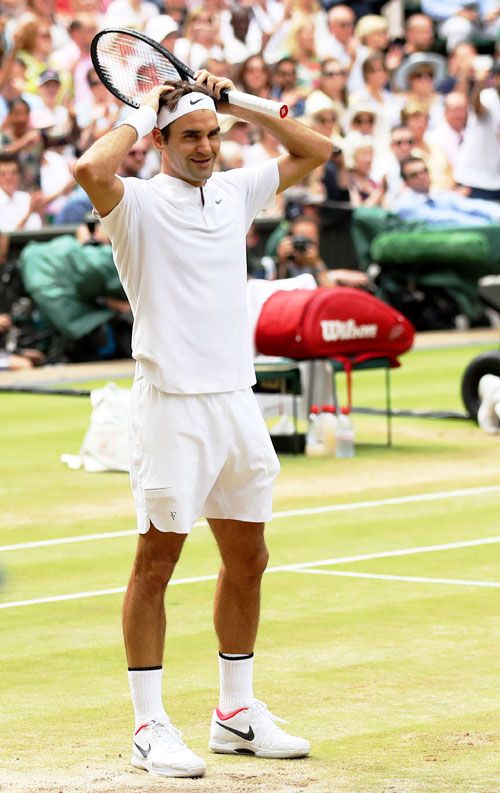 Roger Federer says winning the Wimbledon title on Sunday, without dropping a set, was unbelievable