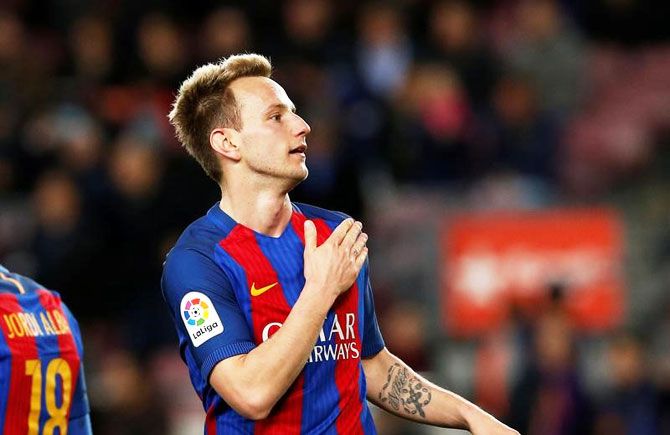 FC Barcelona's Ivan Rakitic has signed a four-year contract extension with the club