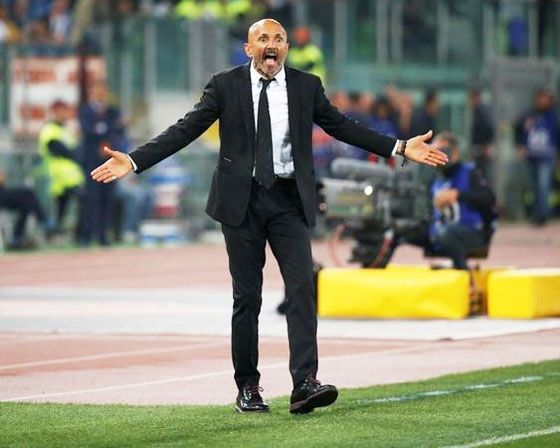AS Roma manager Luciano Spaletti