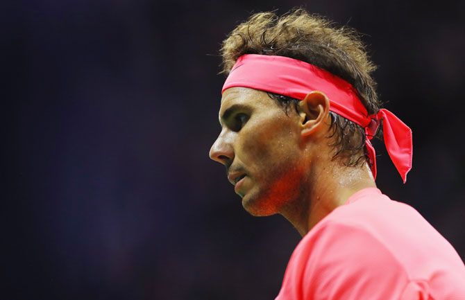 Rafael Nadal questioned the authorities' move to allow Fabio Fognini play two doubles before his suspension for misconduct in a previous match