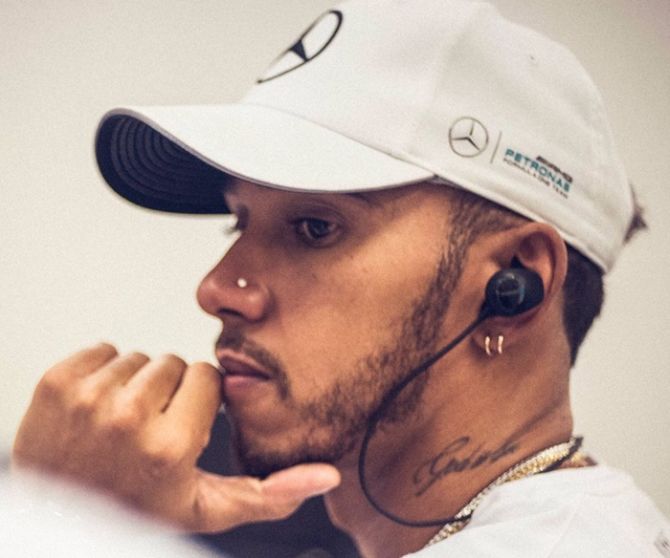 Lewis Hamilton revealed that he has been partying with family and friends since winning the 2017 F1 Championship