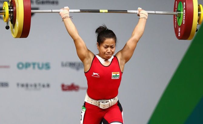Sanjita Chanu Khumukcham of India 