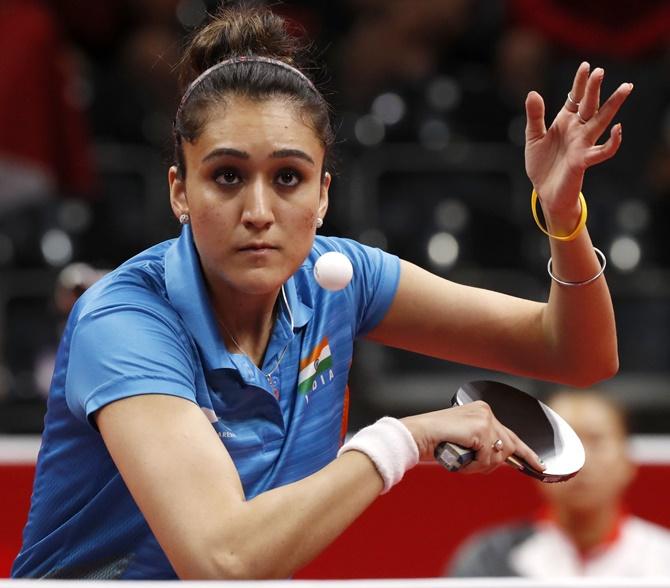 CWG Updates Indian Women Seal Historic Table Tennis Gold Rediff