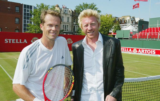 Stefan Edberg and Boris Becker played each other in 4 Grand Slam finals