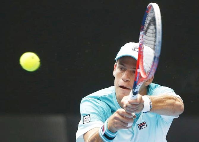 Diego Schwartzman of Argentina