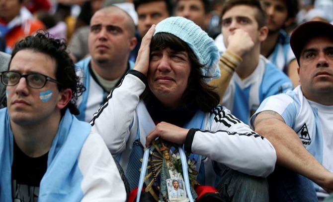 Argentina fans left in Russia wonder what to do - Rediff.com Sports