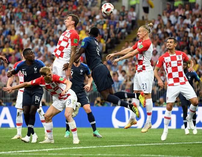 Croatias Mandzukic Scores First Own Goal In World Cup Final Sports