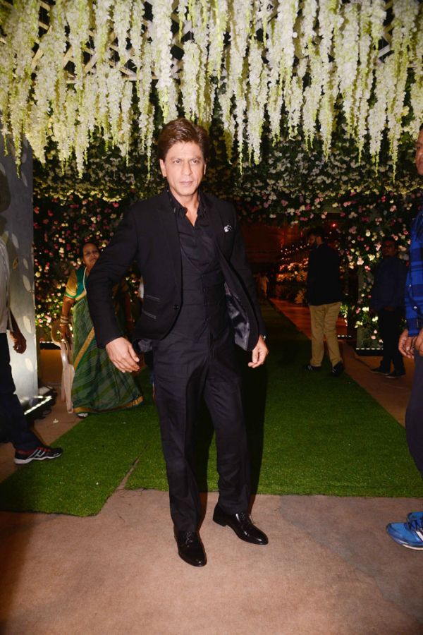 Superstar Shah Rukh Khan arrives