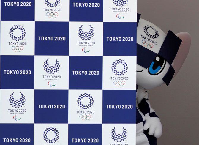  Tokyo 2020 Olympic Games mascot Miraitowa 