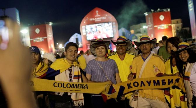 Colombia fans