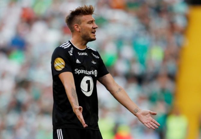 The 30-year-old striker, who plays for Norwegian club side Rosenborg, has appealed against the sentence, his lawyer said