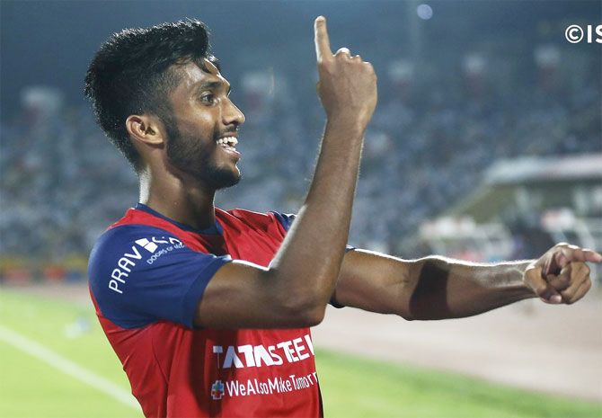Farukh Chaudhary scored the equaliser for Jamshedpur FC