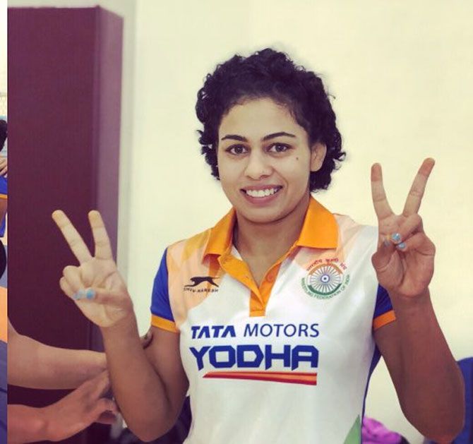 The 24-year-old Pooja executed a four-point throw in each of the two periods in the 57kg contest to deliver the best performance of her career