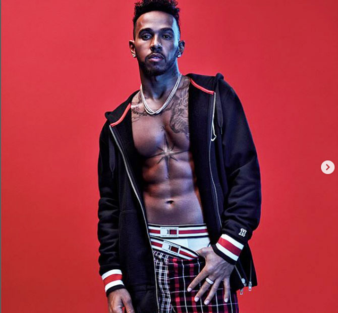 Lewis Hamilton launches his capsule collection TommyXLewis with designer Tommy Hilfiger. 'First and foremost I'm a racing driver, but I'm trying to grow into an entrepreneur and be successful in business', says the Briton