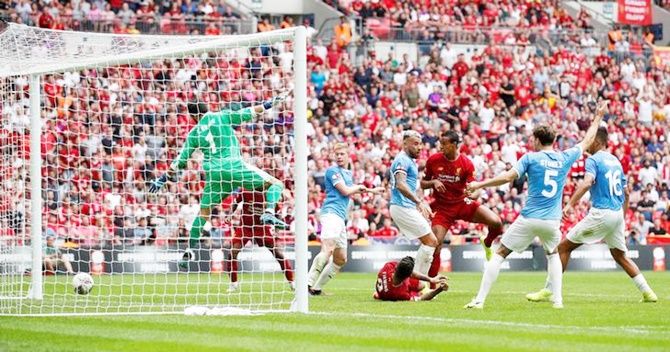 Joel Matip restores parity for Liverpool
