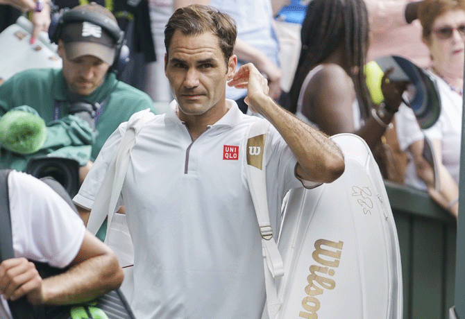 Roger Federer reckons 'it's going to be tough'