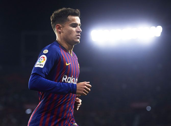 Philippe Coutinho has six goals and five assists in La Liga and Europe, while he has not scored outside of the Copa del Rey since October