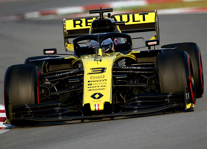 Australian Ricciardo and German Hulkenberg were classified sixth and 10th at the October 13 race in Suzuka but the Racing Point team protested against the brake bias system used by the French manufacturer