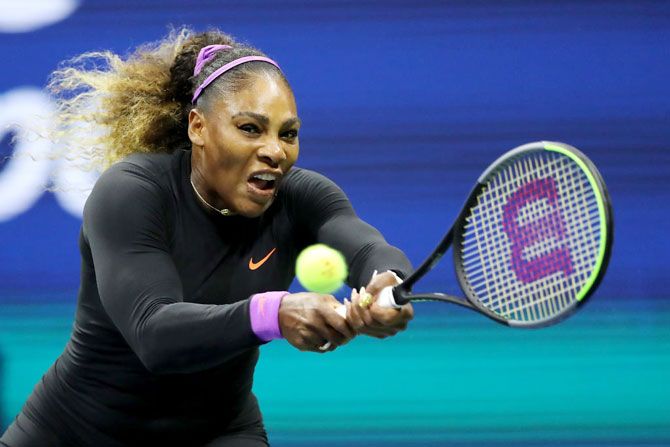 Serena Williams took 70 minutes to dismantle Elina Svitolina