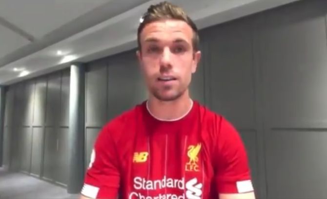 Hasn't really sunk in, says Liverpool captain Jordan Henderson after their Premier League title win.