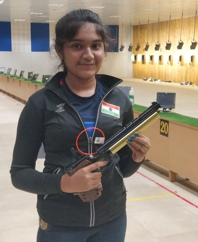 India's 15-year-old champion shooter Esha Singh