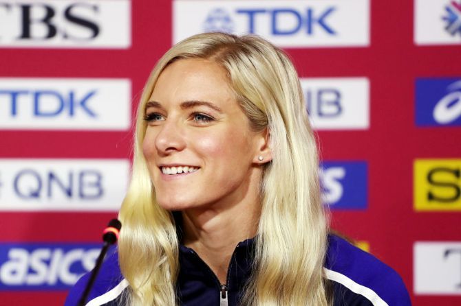 American steeplechaser and 2016 Olympic bronze medallist Emma Coburn said that while there was no "war" with the IOC, the incident showed athletes' ability "to speak up and say what they wanted."